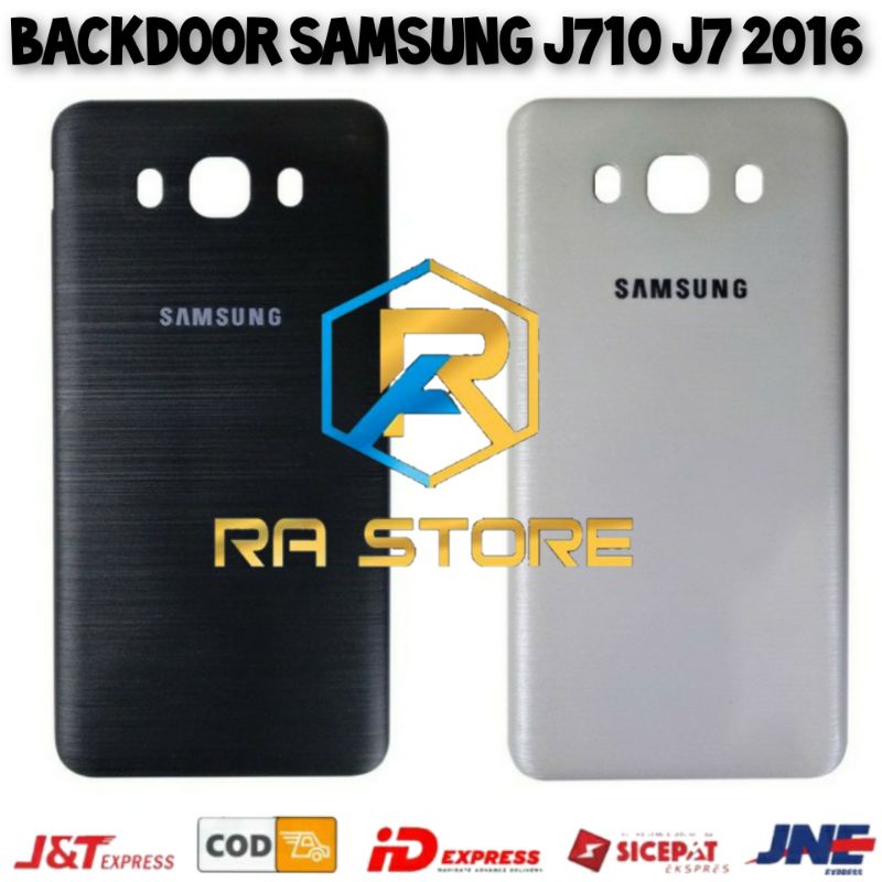 Backdoor Tutupan Baterai Casing belakang Samsung Galaxy j7 2016 j710 Backcover Tutup belakang Kesing