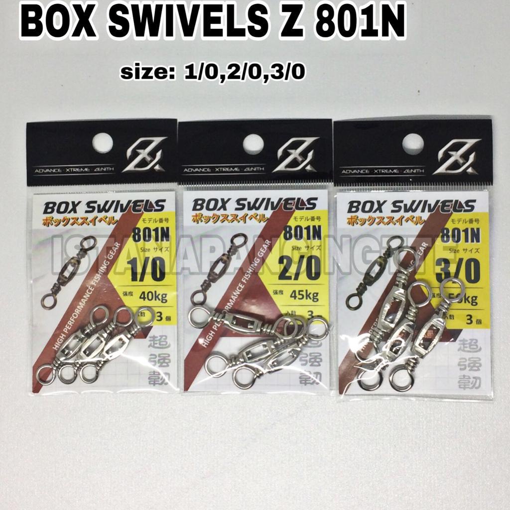 BOX SWIVEL AXZ KODE 801N SIZE: 1/0,2/0,3/0 PANCING MANCING MANIA