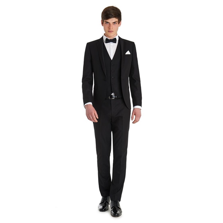 TERBARU SETELAN JAS FORMAL PRIA SLIMFIT 5IN1 - TWIST FULL BLACK SUIT STYLE ORIGINAL NIKAYU BAHAN HIGH TWIST PREMIUM BLACK