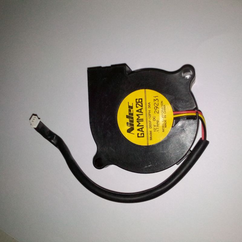 FAN KIPAS PROYEKTOR ORIGINAL NIDEC GAMMA26 D05F-12PH 36A 12V 0.17A GARANSI