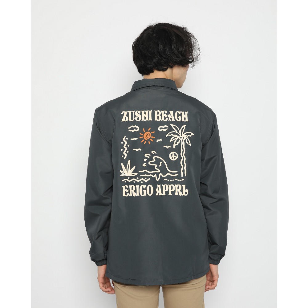 Erigo Coach Jacket Zushi Grey