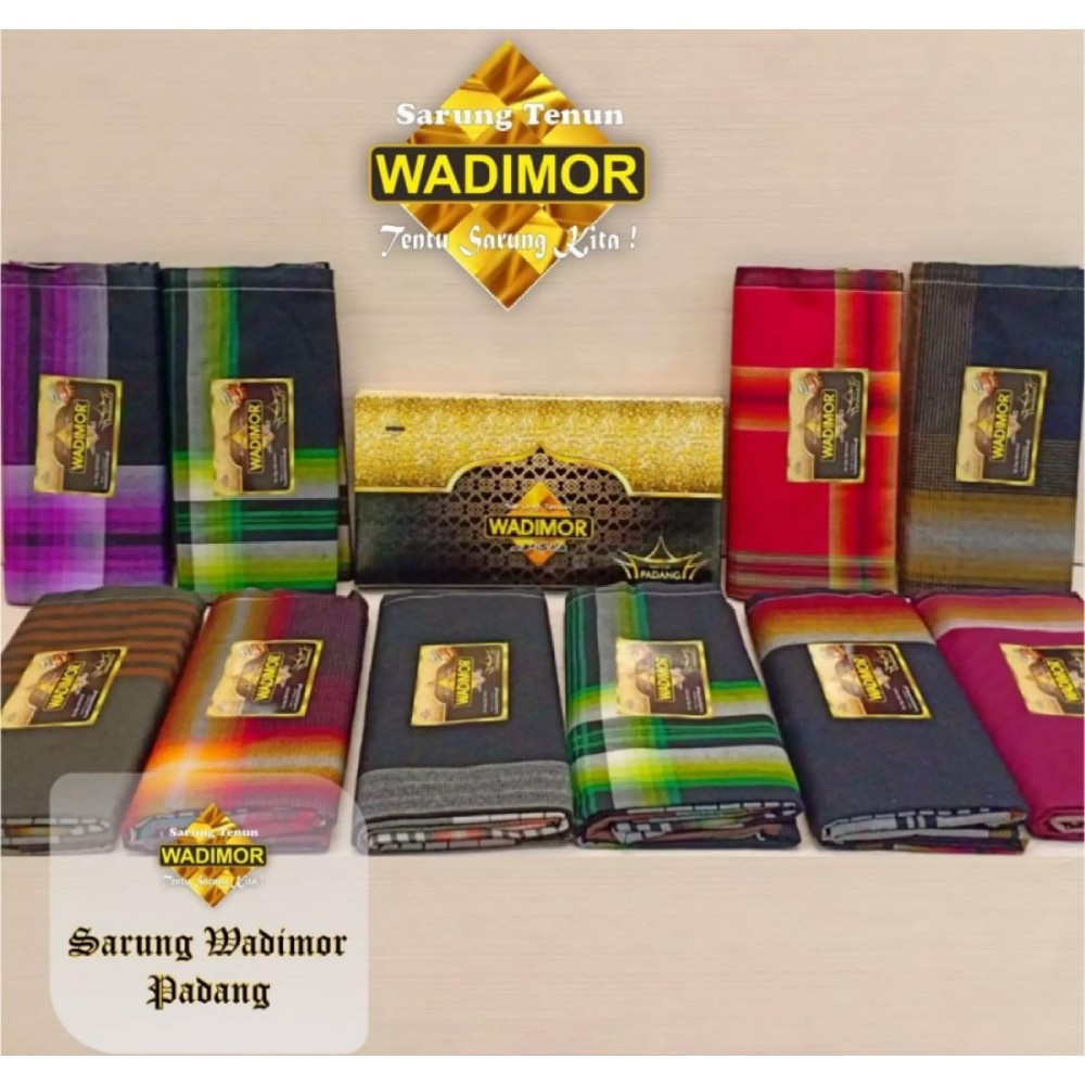 Sarung Wadimor Kombinasi Grosir 1 Dus isi 10pcs