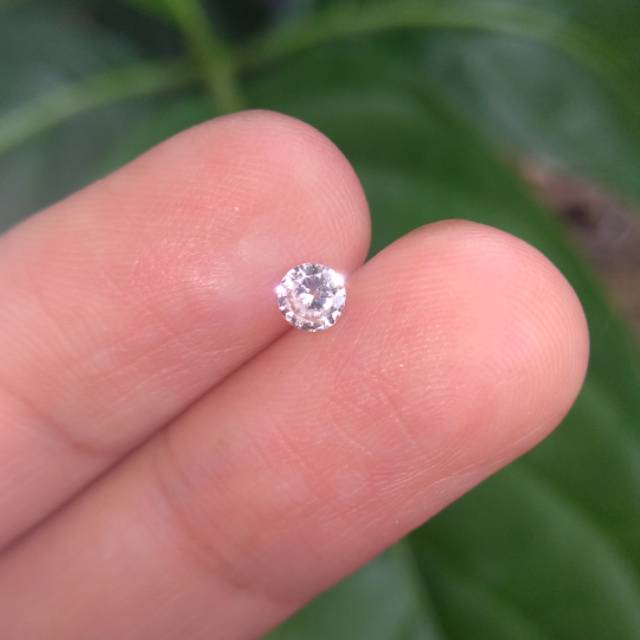 Berlian banjar 0,15 carat white diamond atau intan banjar asli