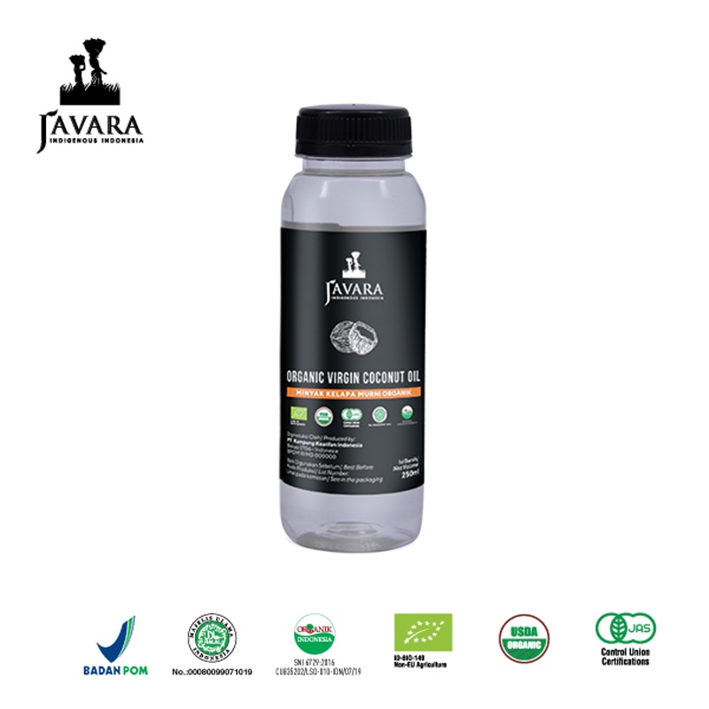 Javara Virgin Coconut Oil 250ml-Botol Plastik