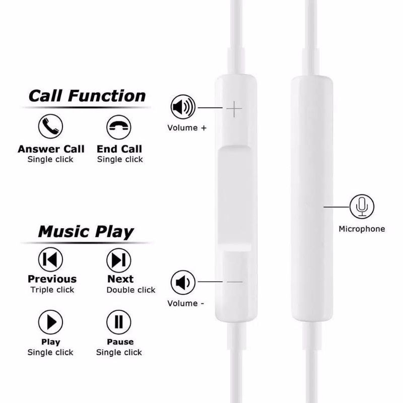 Hf headset for iph/for Ios bagus , handset , handsfree , earphone