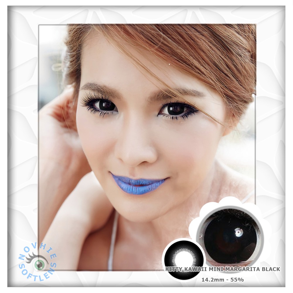 

SOFTLENS KITTY KAWAII MINI MARGARITA BLACK