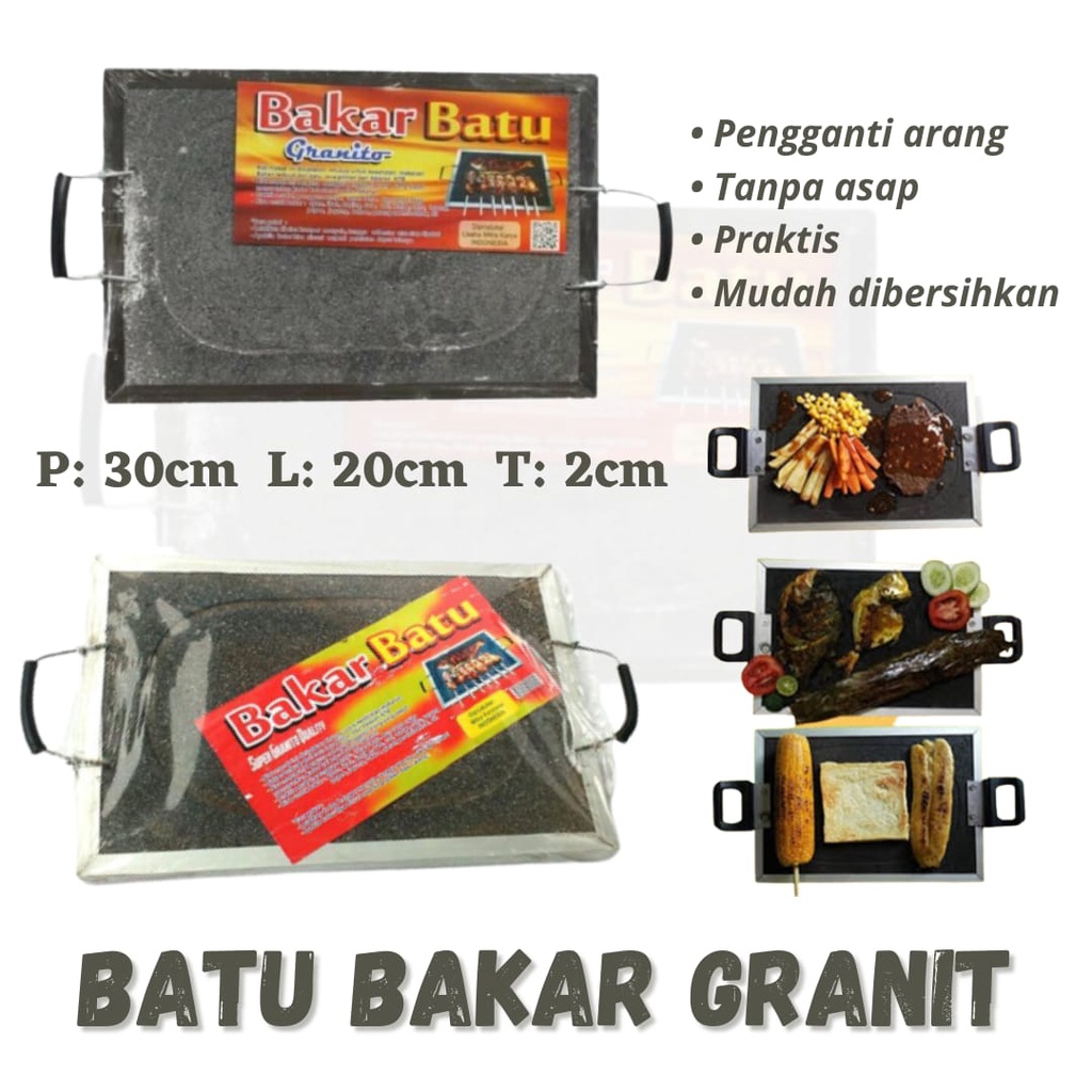 BATU BAKAR GRANIT - ALAT PEMANGGANG
