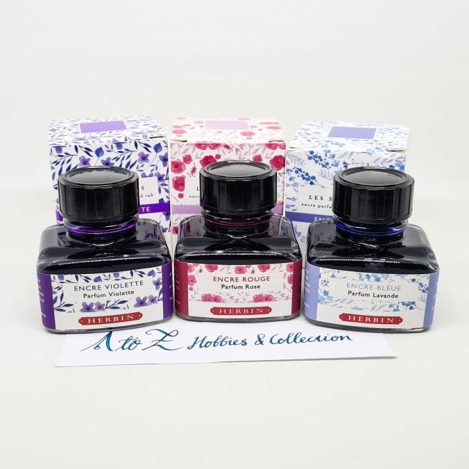 

Herbin 30ml Scented Ink | Fountain Pen Refill Tinta Wangi Beraroma - Lavender