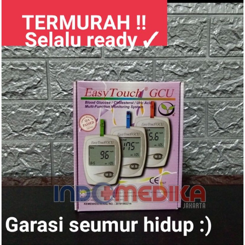 EasyTouch GCU 3in1 / Easy Touch GCU 3in1 - Alat Cek Gula