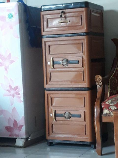 Lemari Plastik 45*43*120