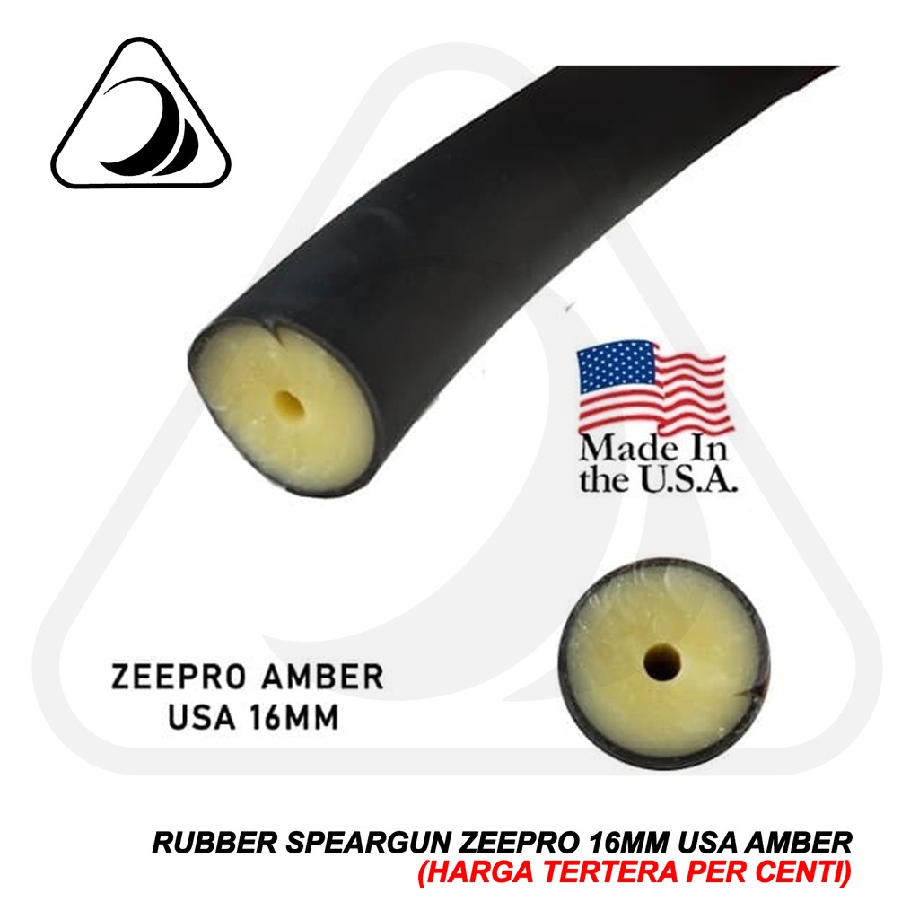 Karet Speargun Spearfishing Rubber Band Latex Ster Tembak Panah Ikan 16mm Zeepro USA