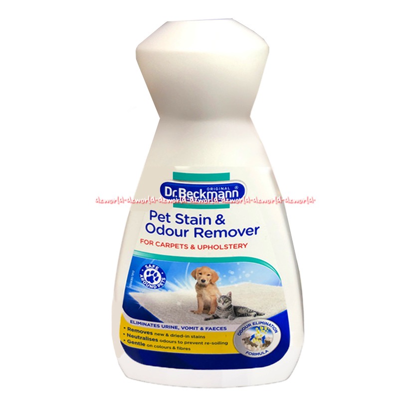 Dr Beckmann Pet Stain &amp; Odour Remover 650ml Pembersih Noda Bau Pipis Kencing Kucing Anjing Hewan Dengan Sikat Pets Drbeckman's Dr Beckman's