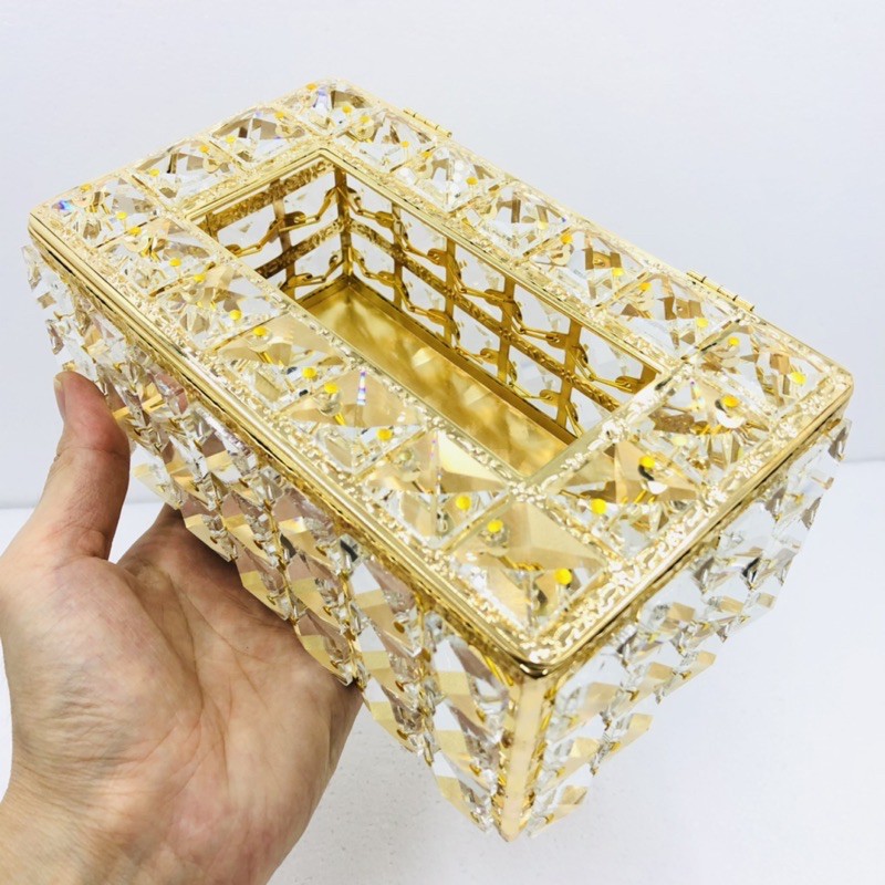 Crystal Box Tissue Mewah Kotak Crystal Tisu