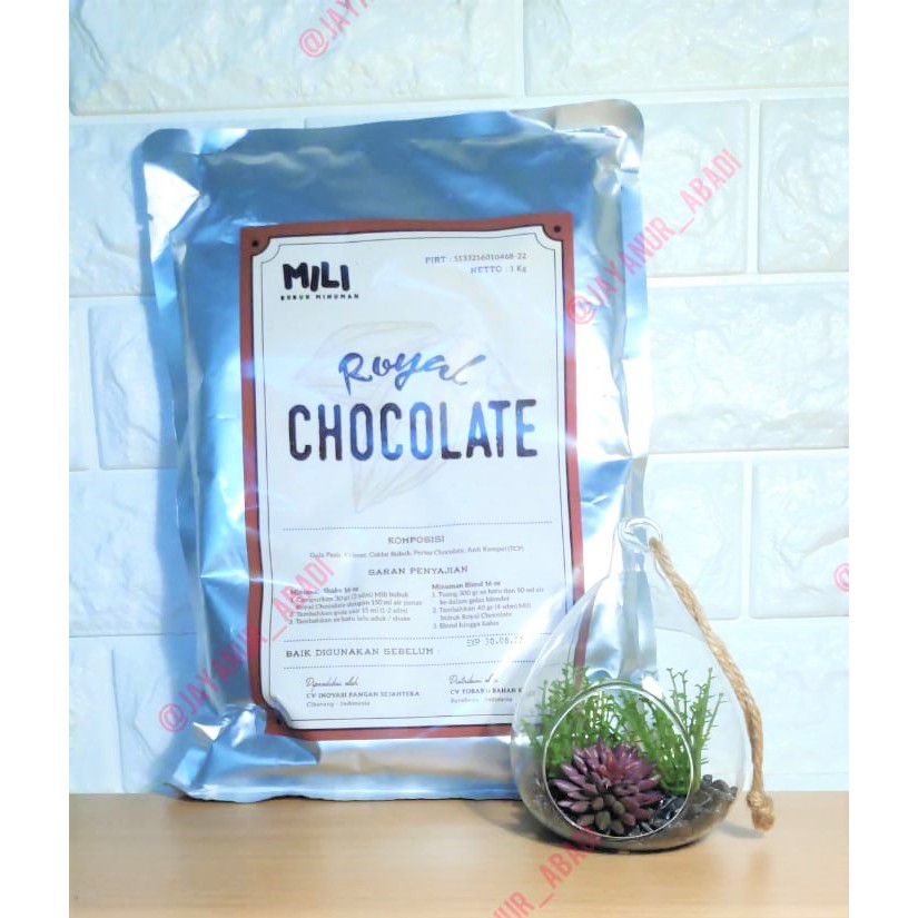 

BUBUK MINUMAN ROYAL CHOCOLATE ORIGINAL 1KG (exp 24bln)