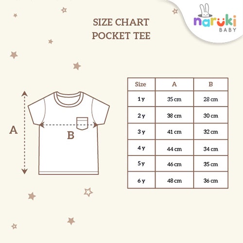 Little Palmerhaus Pocket Tee 3.0 Kids 1-6 Tahun Kaos Oblong Anak-anak
