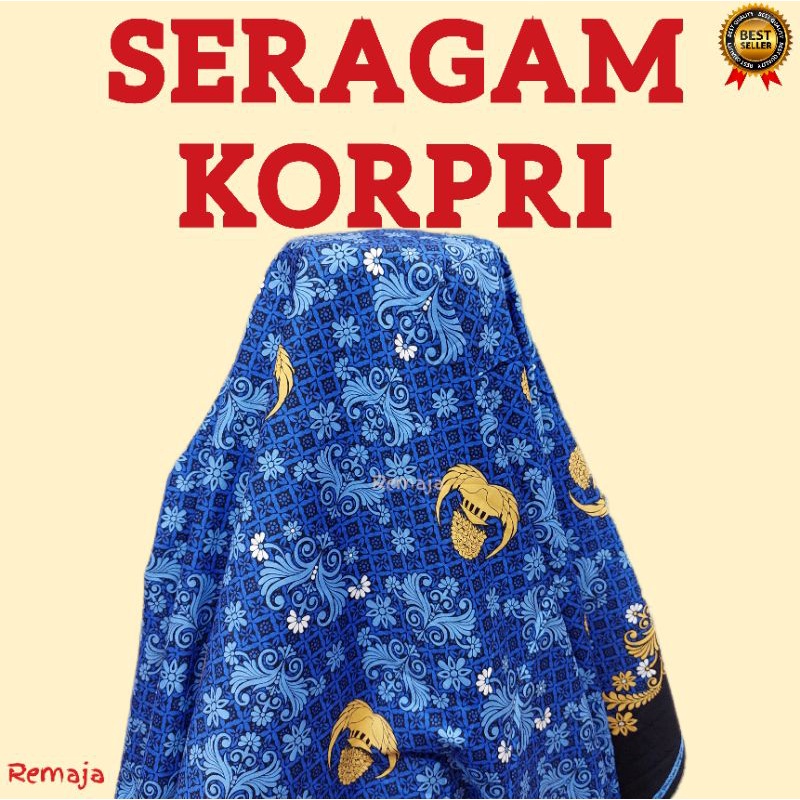 Kain Seragam Korpri terbaru 2022 / bahan baju korpri terbaru / Kain KORPRI 50S Premium Quality
