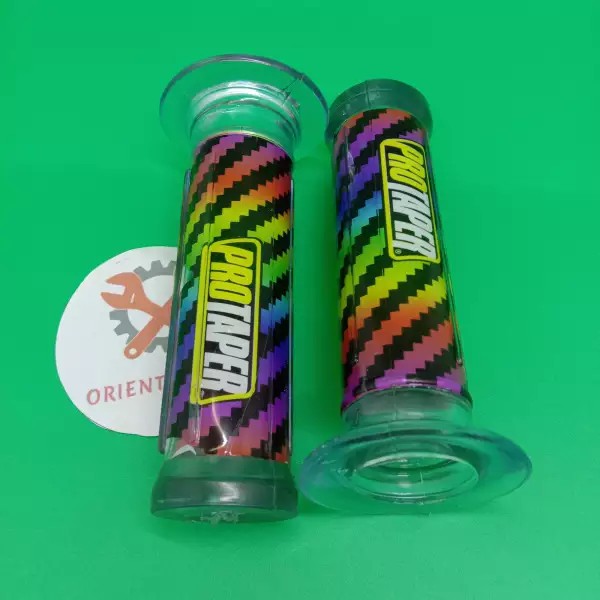 Grip Karbon Pelangi Hand Grip Rainbow Pelangi Universal beat Vario Scoopy spacy Mio Xeon Nmax PCX