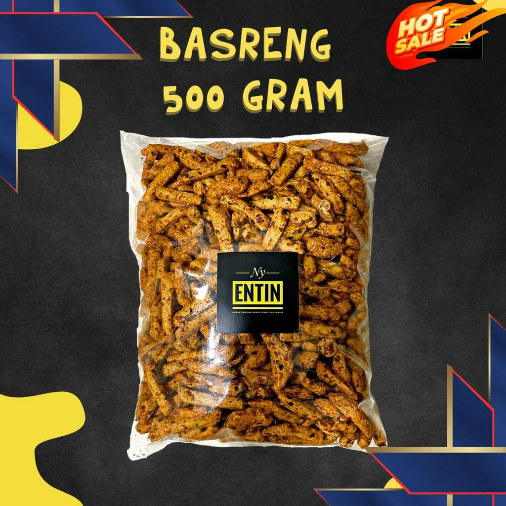 

SPESIAL DISKON BASO GORENG BASRENG 5 gr ORIGINAL PEDAS GURIH MANTAP by NyEntin bisa COD