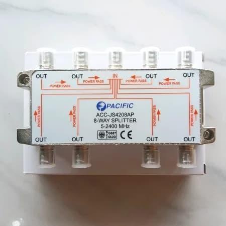 Splitter Spliter 8 way Pacific Satellite