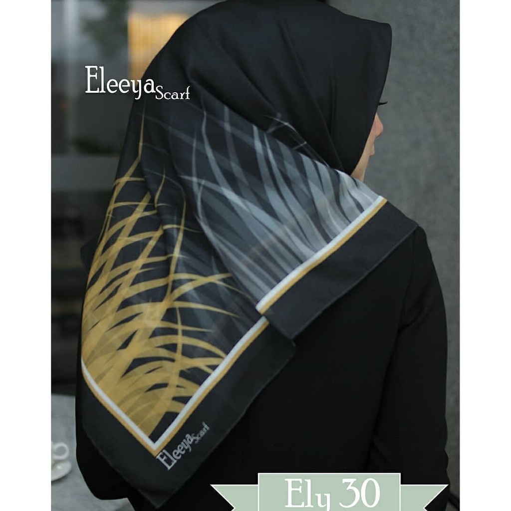 HIJAB SEGIEMPAT MOTIF PRINTING II Eleeya Scarf ELY 30