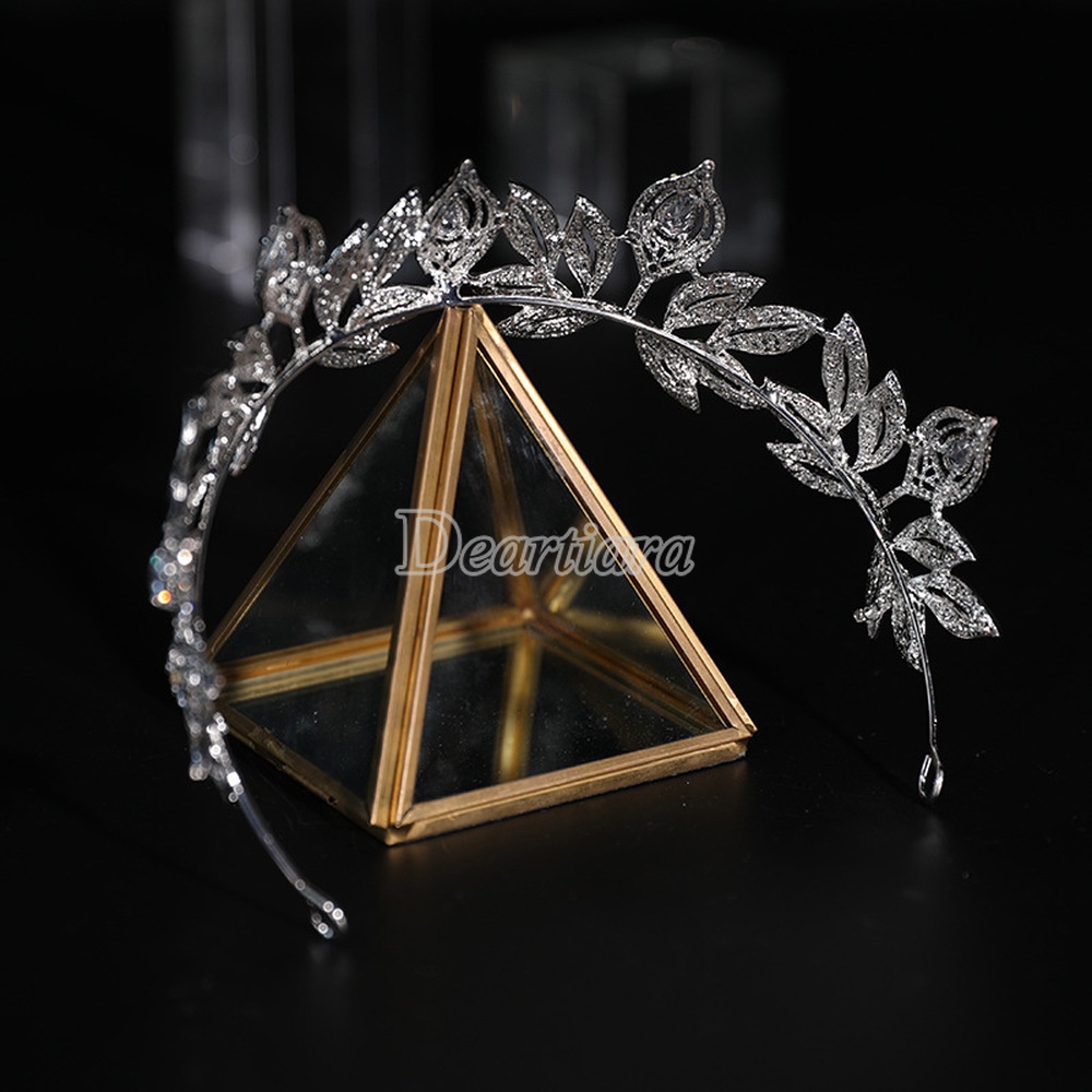 Fashion Bridal Tiara Zircon Rhinestone Alloy Rhinestone Wedding Crown