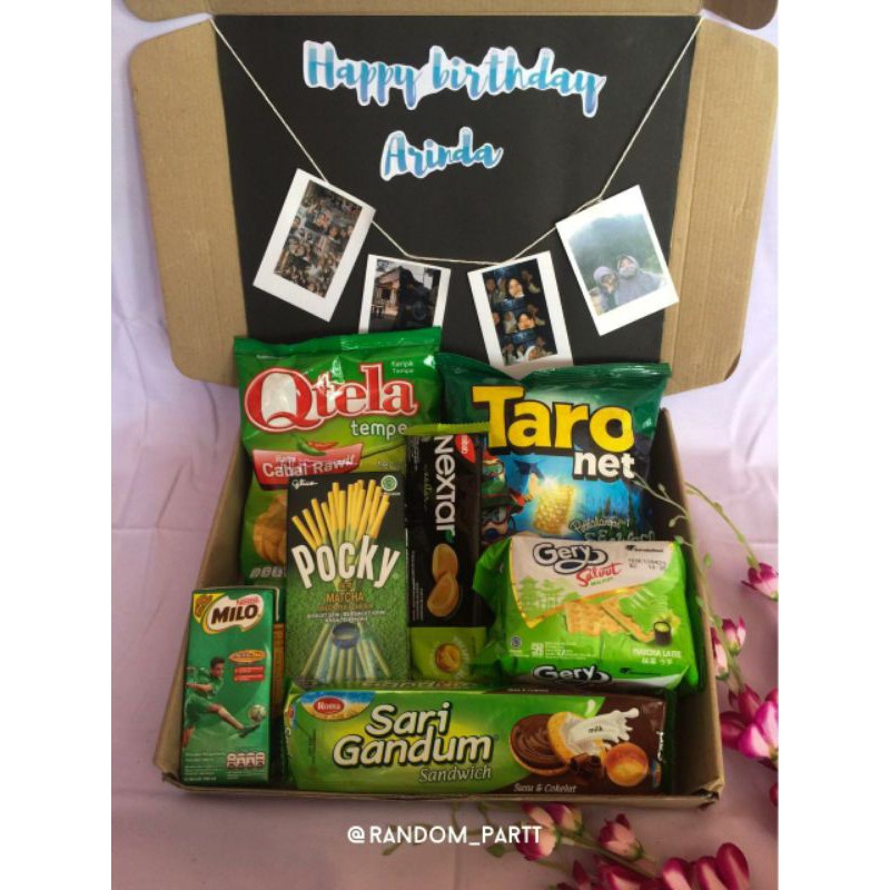 

Snack box (Green set)
