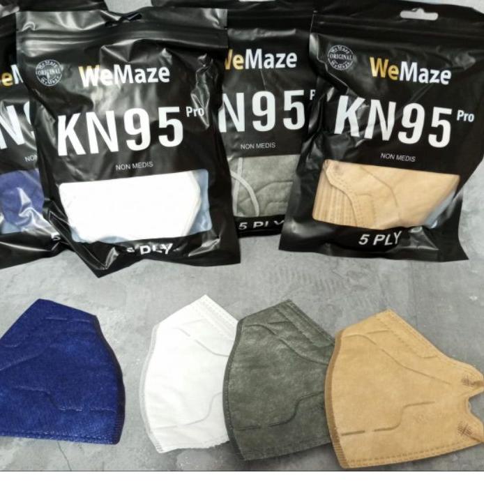 ⭐Review Masker kn95 pro we maze 5ply isi 10 5.5 SALE/〖5.5 FLASH SALE〗/STAR BRANDS/Star/〖5.5 Flash Sa