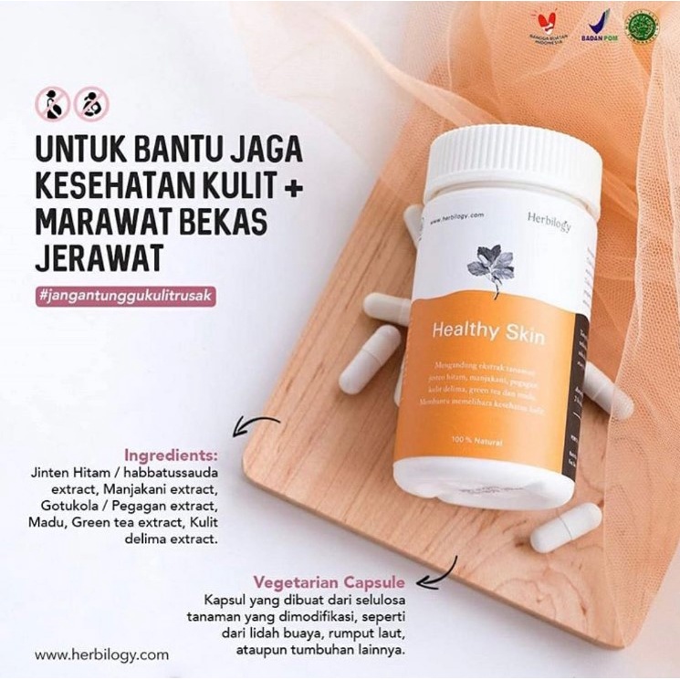 Herbilogy Healthy Skin 60 Kapsul