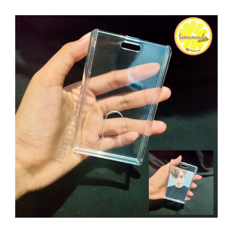 [BACA DESKRIPSI] TEMPAT ACRYLIC ID CARD / PHOTOCARD DECO / PC DECO / PHOTOCARD HOLDER ACRYLIC