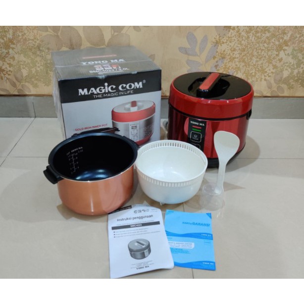 YONGMA Rice Cooker Magic Com 2 Liter SMC 4023 SMC4023 Yong Ma