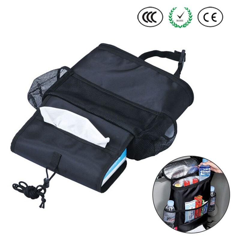 Serbaguna Tas Mobil Car Cooler Bag Organizer Botol Minuman Panas Dingin Barang Lainnya