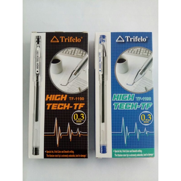

[ Isi 12 ] Pulpen HiTec Trifelo (TF) 0.3 mm / HiTec TF - 1190