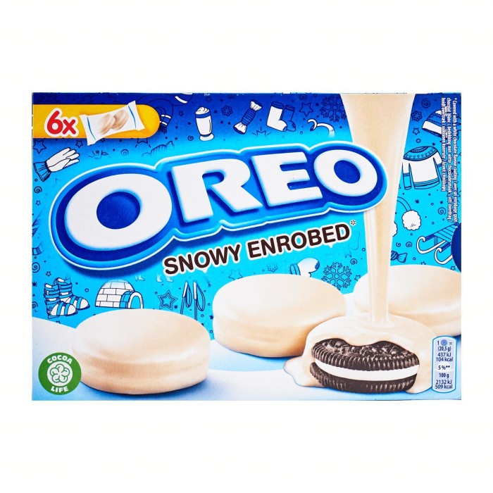 

Oreo Snowy Enrobed White Chocolate - Christmas Special