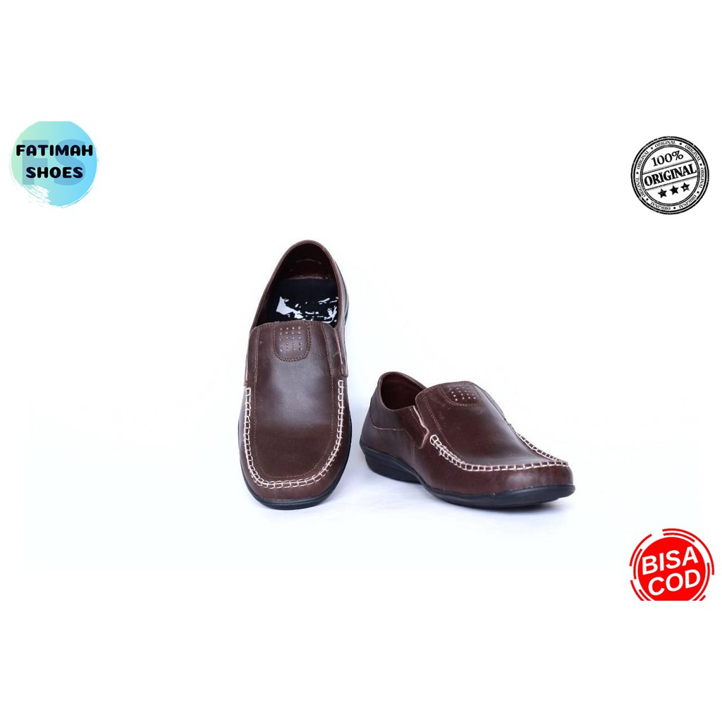 Sepatu Slip On Kulit Pria Original Sepatu Slop Kulit Sepatu Formal Kulit Pria Sepatu Pantofel Pria