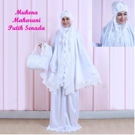 PROMO Mukena Polos Mukenah Instan Hijab Syar'i Ori By Vanzaa BALI L Dark Burgundy