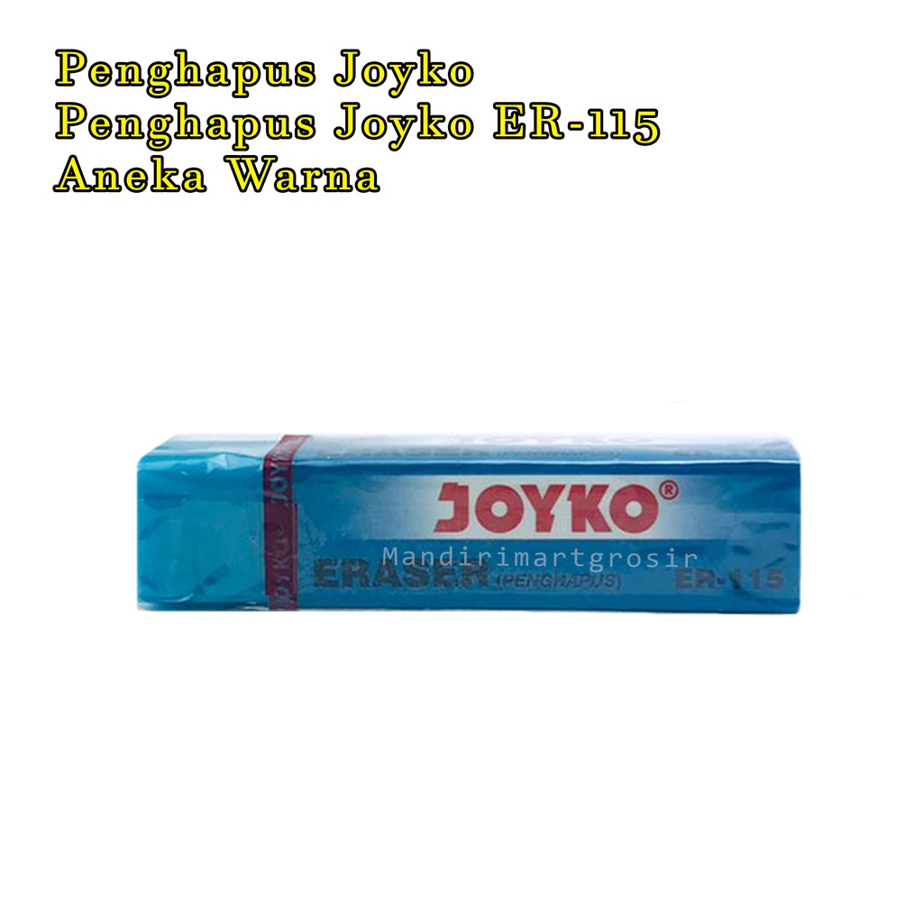 Penghapus / Joyko / Penghapus Joyko Aneka Warna