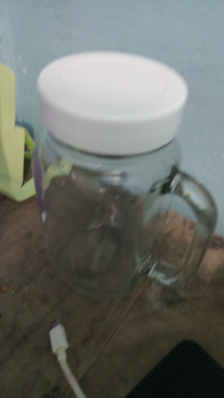 ✨ppalgan✨ Kedaung Drinking Jar 500ml / Harvest Jar