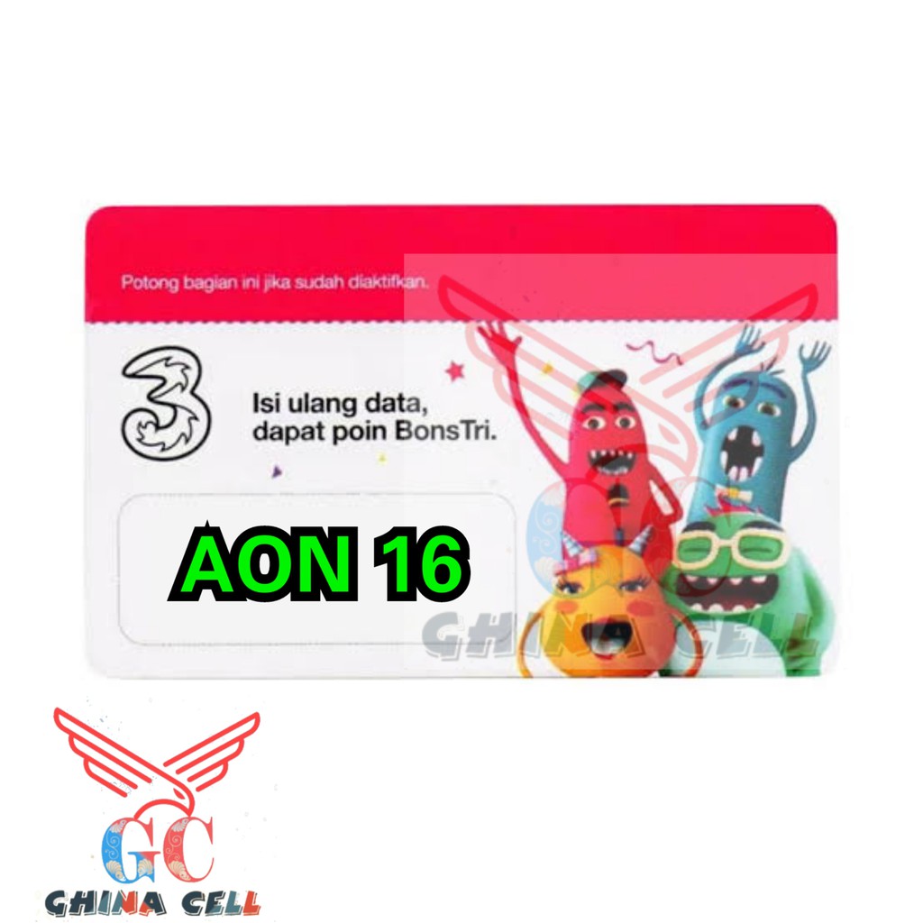 Voucher Tri AON 16 GB