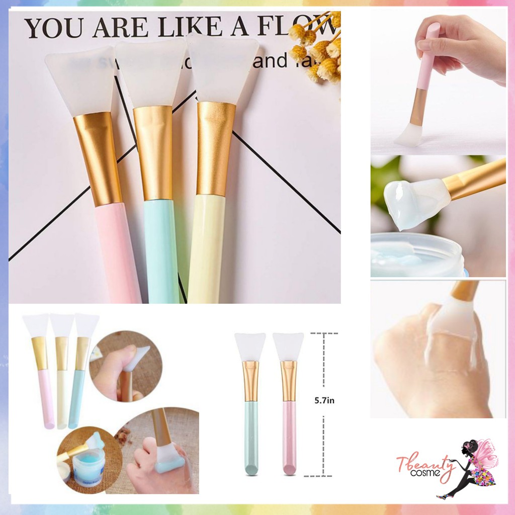 KUAS MASKER SILIKON/SILICONE BRUSH/KUAS UNTUK MASKER