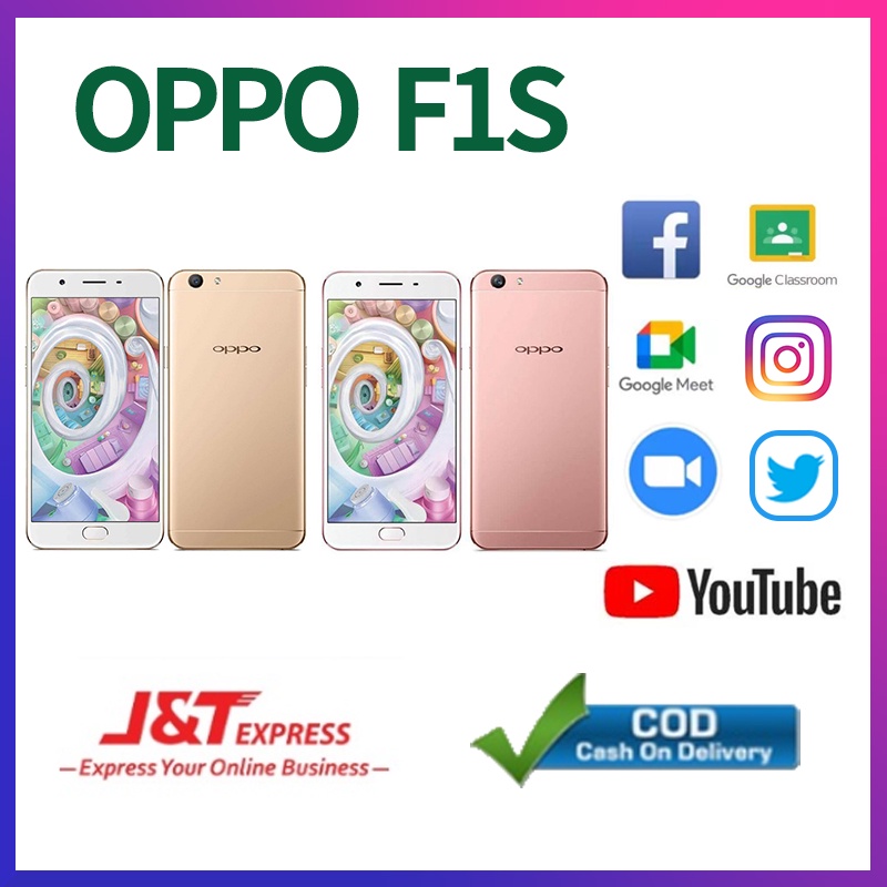 HP OPPO F1S  RAM 4/64GB &amp; 4/32GB murah  baru  Kamera HD Android  Smartphone  GARANSI TOKO