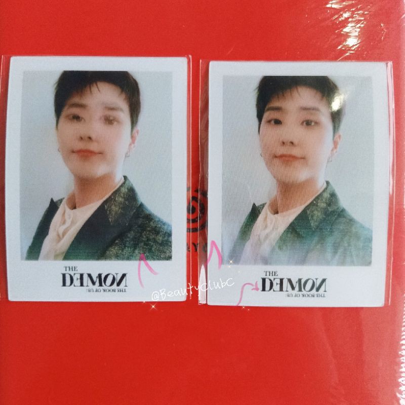 Day6 The Demon Album Sungjin Young K Lenticular Polaroid