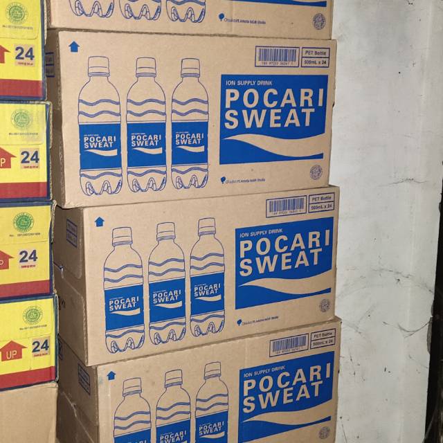POCARI BOTOL 500 ML.SEDUS ISI 24 BOTOL. INSTANT/SAMEDAY