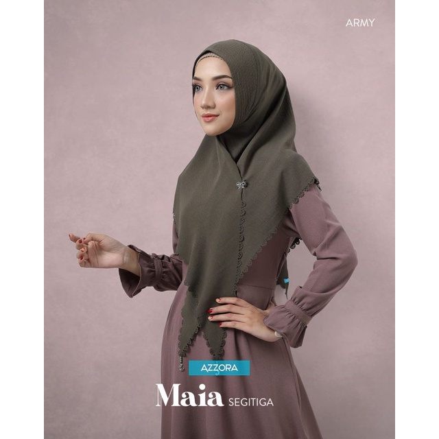 Segitiga Instan MAIA By Azzora | Hijab Instan | Jilbab Instan | Jilbab Segitiga terbaru