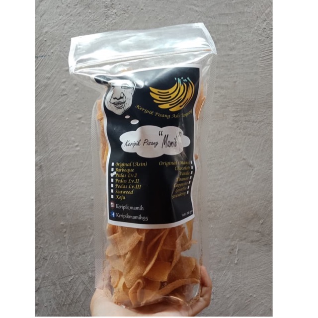 

Keripik Pisang Mamih Pedas Level 1