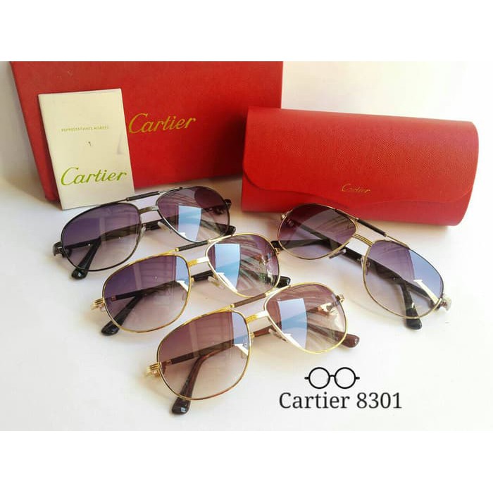 Kacamata Wanita C*rtier 8301 Super Full Set