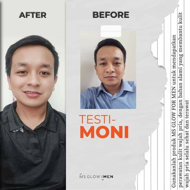 PAKET MS MEN ORIGINAL MS GLOW MEN WASH MS GLOW MEN READY