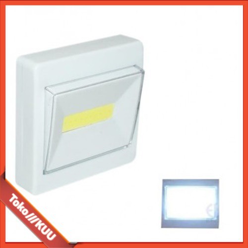 LAMPU LED TEMPEL EMERGENCY KOTAK COB LIGHT SWITCH  150gr