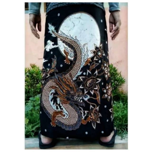 Sarung Batik Cap | Sarung Batik Modern | Satung Batik Naga | Sarung Batik Solo