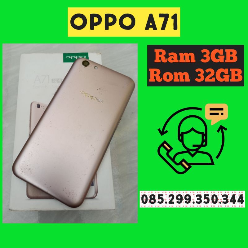 bekas Oppo a71 2/16GB second