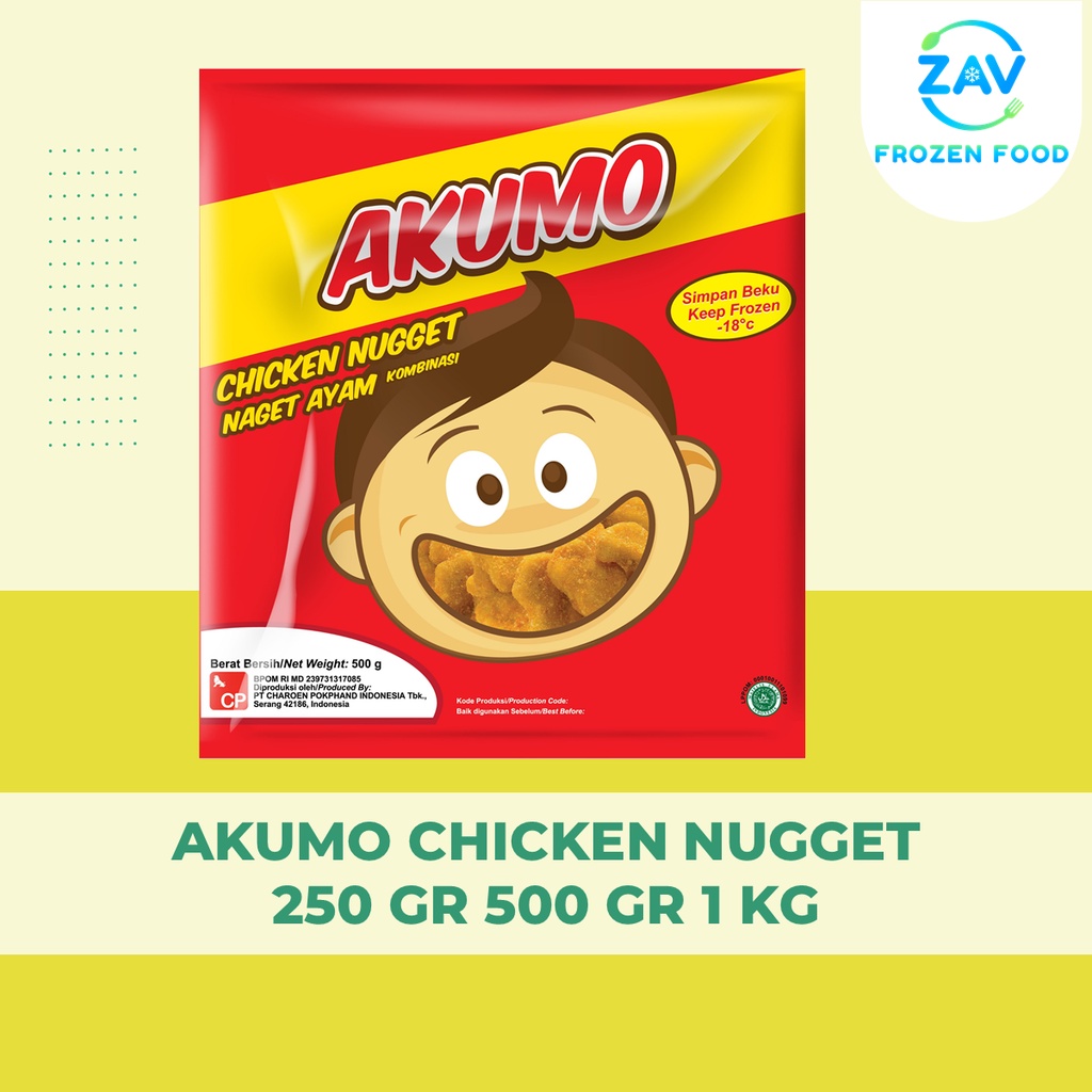 

AKUMO CHICKEN NUGGET 250 GR 500 GR 1 KG